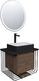 Grossman Мебель для ванной Винтаж 70 GR-4043BW веллингтон/металл черный – фотография-1